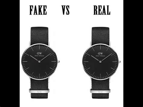 dw watch original vs fake|daniel wellington watches true.